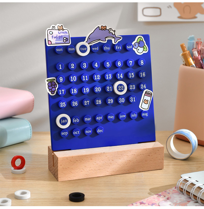 (🎉Early Christmas Hot Sale  -50% OFF)Manual DIY Ring Table Calendar  (🔥BUY 2 GET FREE SHIPPING)