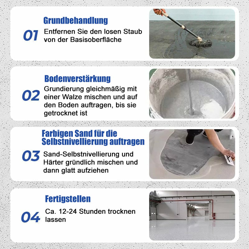 🔥Letzter Tag 49% Rabatt🔥Epoxid-Bodenbeschichtung mit Hochglanzeffekt und Marmor