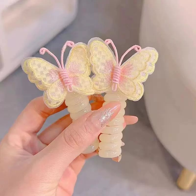 🎀Butterfly Telephone Wire Hair Bands