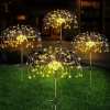[ 70% OFF Sale Ends In Today]- Waterproof  Solar Garden  Fireworks Lamp