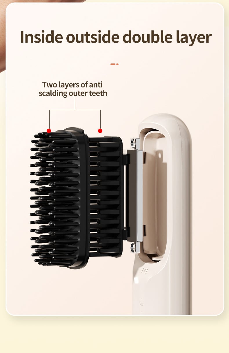 🎁TikTok Last Day Promotion -80% OFF🔥USB Cordless Negative Ion Hair Straightening Comb⚡Buy 2 Get Free Shipping