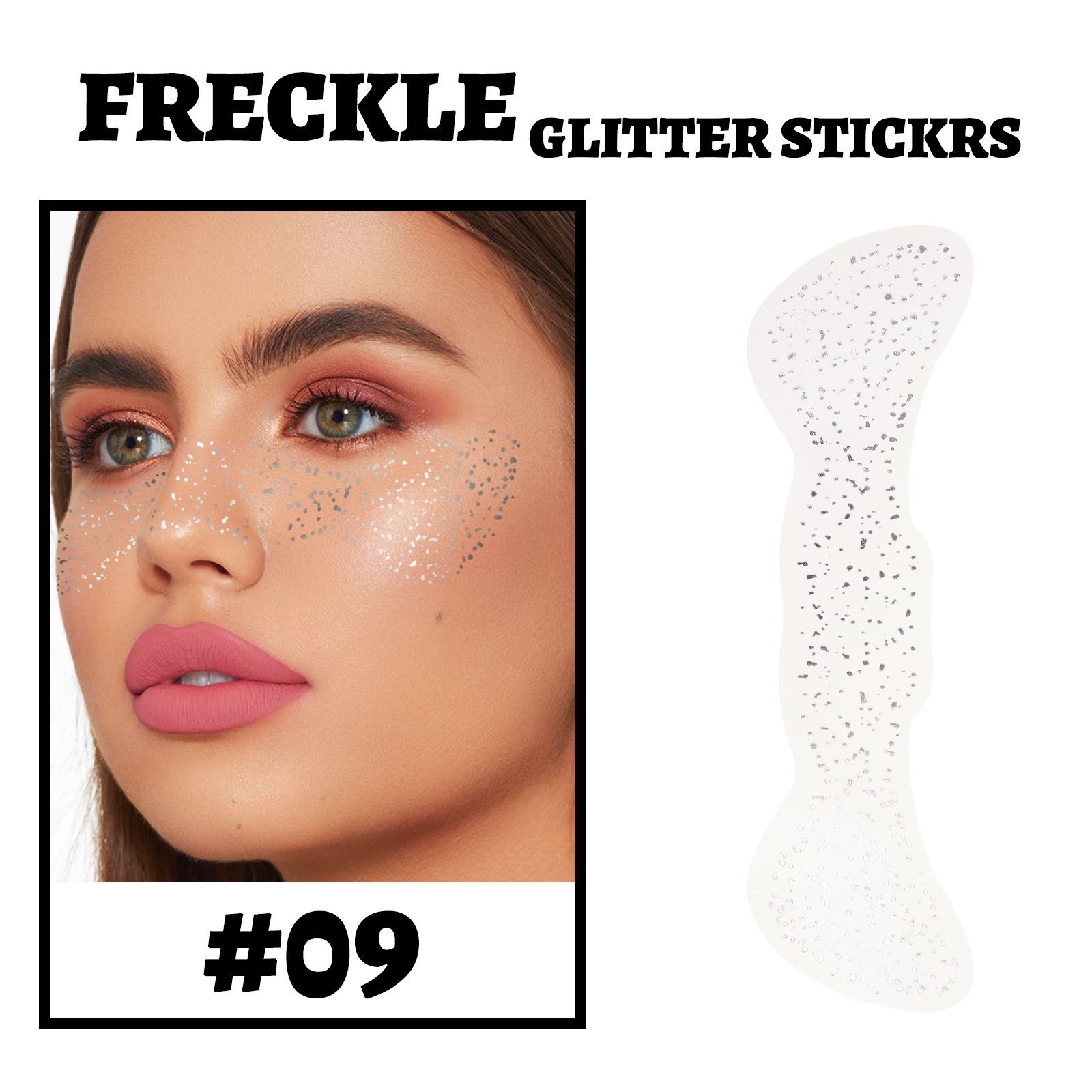 ✨Rose Gold Stardust Speckles Makeup Patches