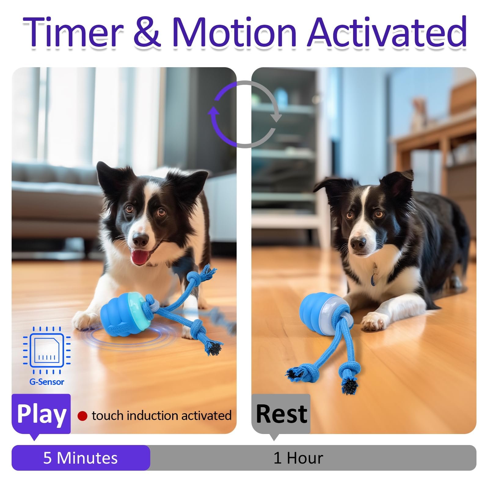 Tiktok Summer Sale🎉Interactive Dog Toys with Activated