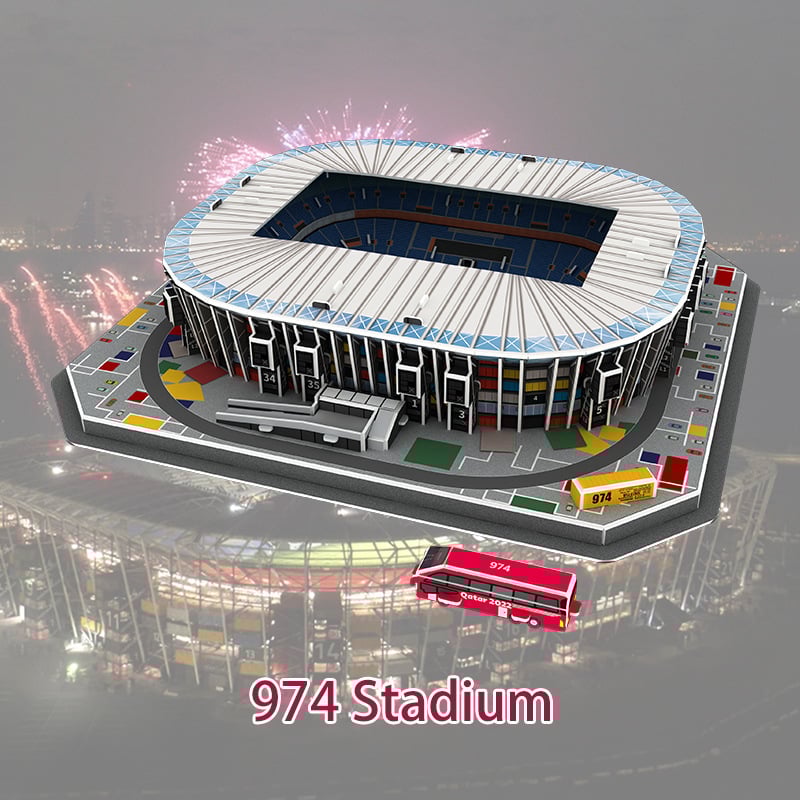 🔥World Cup Specials - 49% OFF🔥2022 NEW 3D Football Stadiums Intelligent Puzzle-Buy 2 Free Shipping