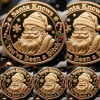 🎅Santa Knows You’ve Been a Bitch Coin – Funny Christmas Gift