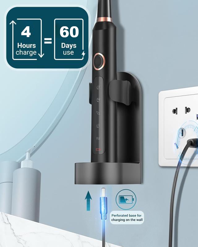 TikTok Last Day Promotion -60% OFF🎉Sonic Electric Toothbrush -😬😬Restore Your Bright White Smile!