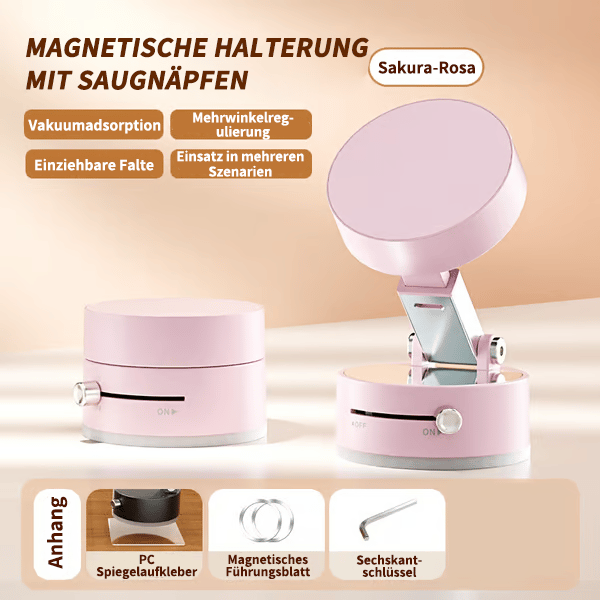 🔥Faltbarer tragbarer Vakuum-Magnet-Handy-Halter