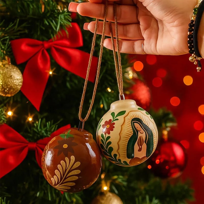 💖Virgin Mary Blessing Ornaments - Faith & Christmas United🙏