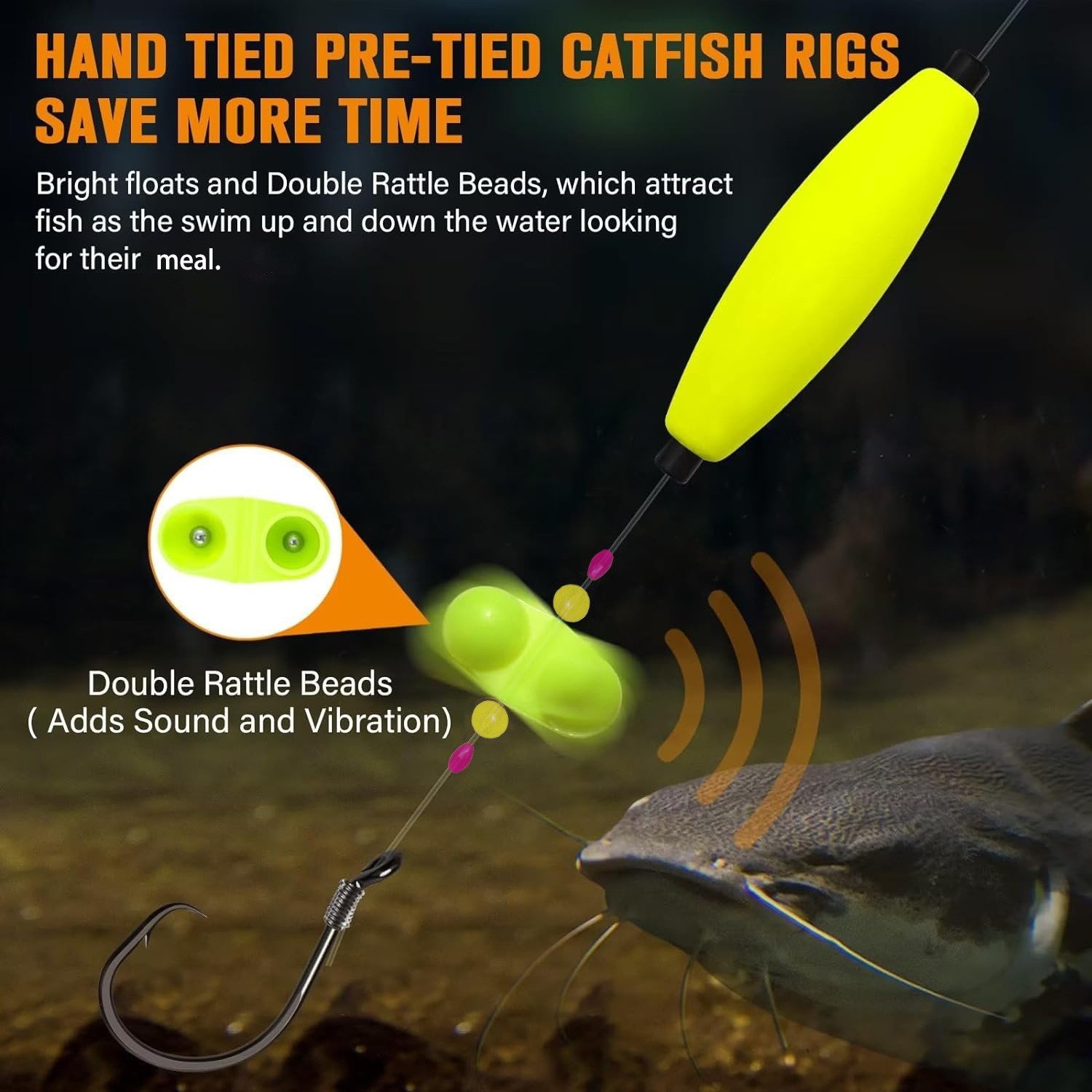 🎁TikTok Last Day Sale - 70% OFF🎉🎣Catfish Fishing Set