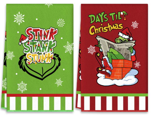 🎄🎅Christmas Presale - 49% OFF🎄-Funny Christmas Kitchen Towels