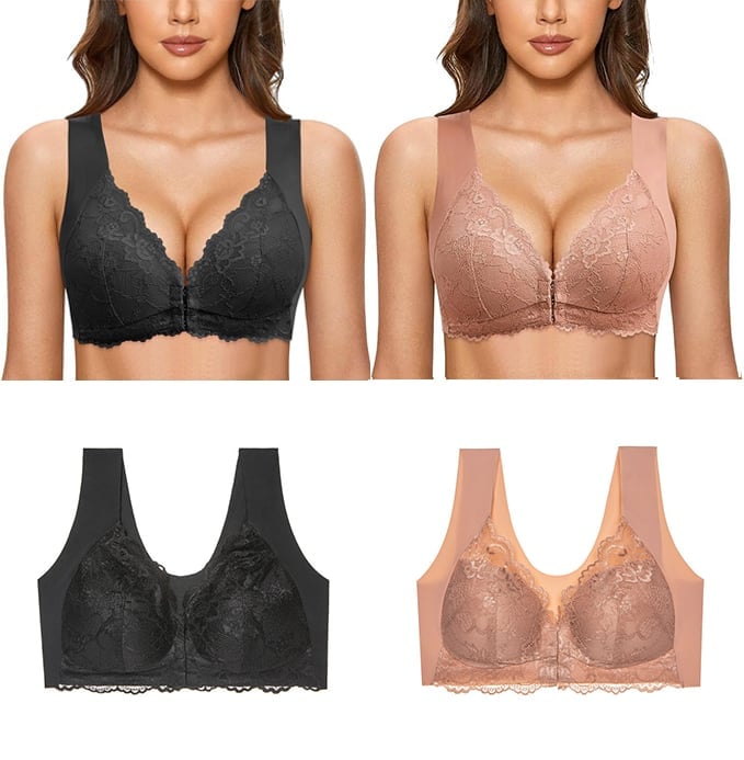 🔥2025 Full Coverage Front-Closure Support Bra Comfort & Sleep Bra