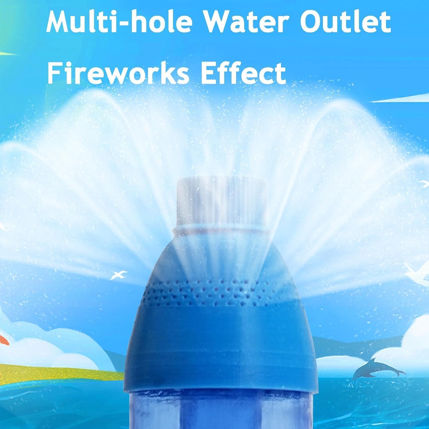 🔥Last Day Promotion 70% OFF☀️Firework Style Water Spray Toy