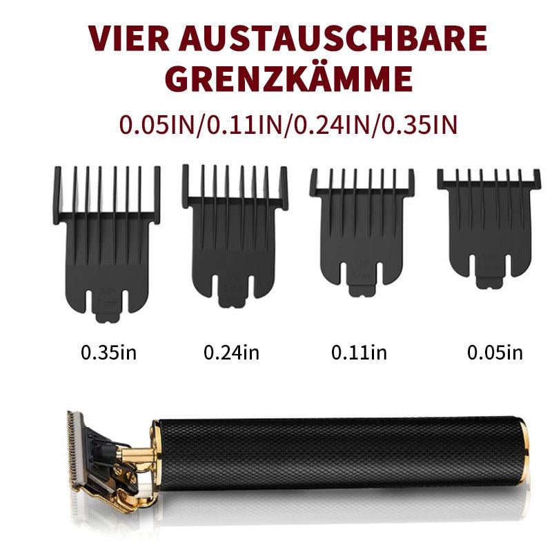 🔥🪒 Vintage Ölkopf Farbverlauf Gravur elektrischen Haarschneider