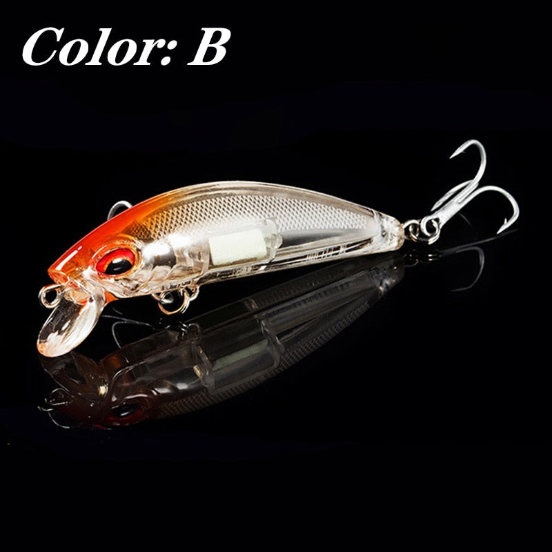 3D Luminous Minnow Fishing Lures