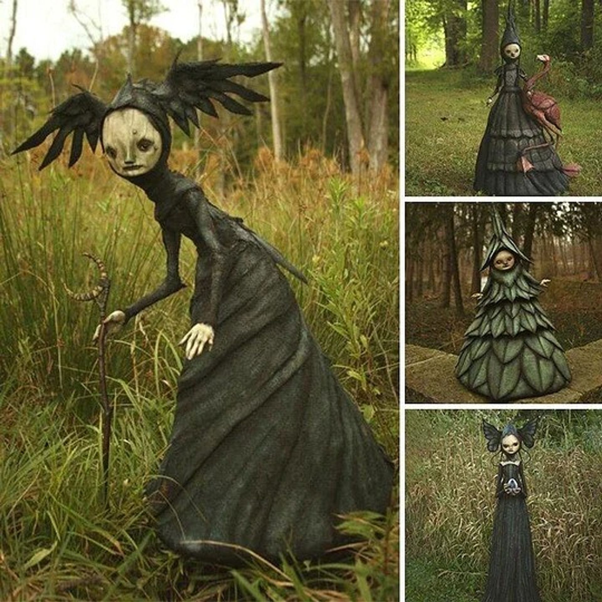 💥LAST DAY SALE 50% OFF💥Creepy Witch Sculptures