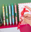 (🎁Christmas Hot Sale- 49% OFF🎁)Cute Christmas Retractable Gel Pens(6pcs* Marry Christmas Pens)