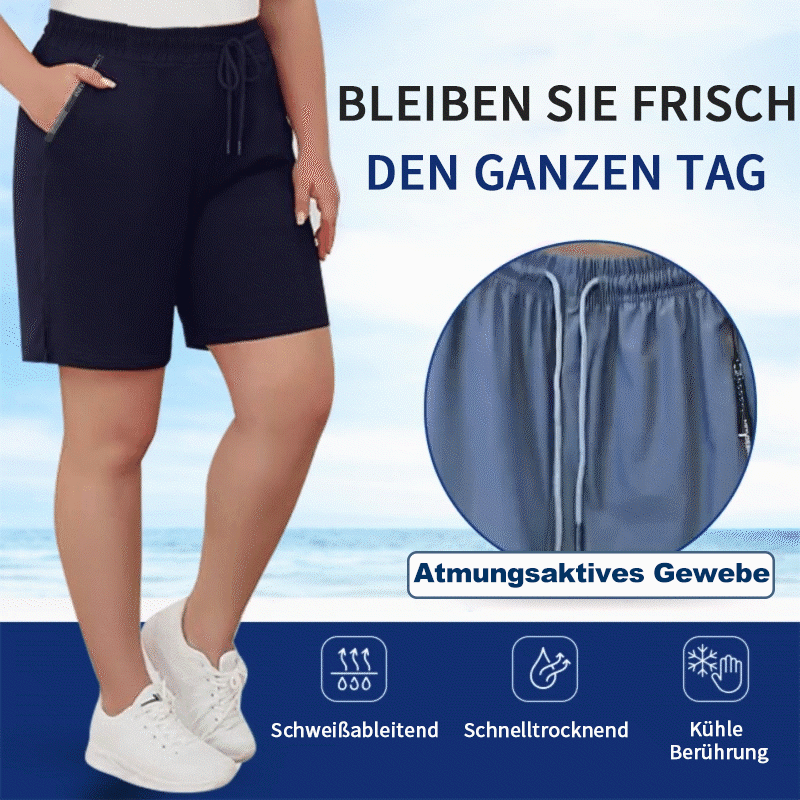 🎉LETZTER TAG 49 % Rabatt🔥Schnelltrocknende Stretch-Shorts aus Eisseide