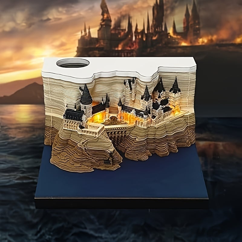 💥LAST DAY SALE 50% OFF💥Paper Carving Magic Castle Calendar⚡BUY 2 FREE SHIPPING