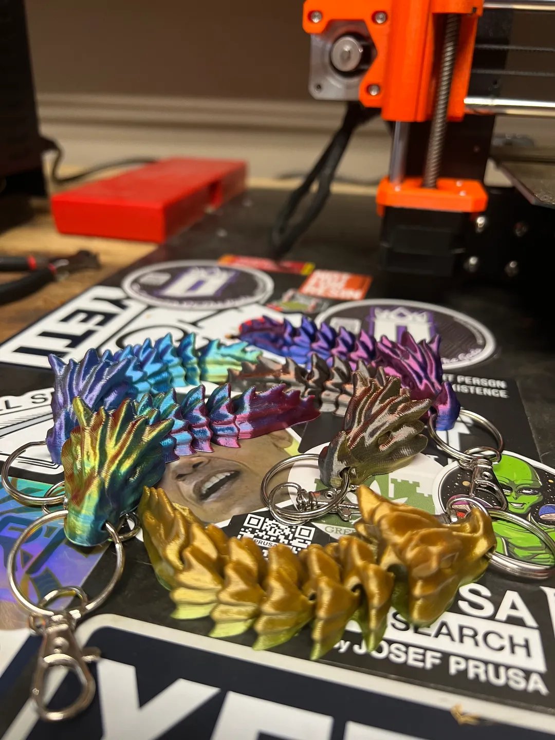 🐉3D Printed Bone Dragon Keychain🔥Buy 2 Free Shipping