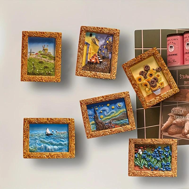 🎉Letzter Tag 49% Rabatt🔥Van Gogh inspiriertes Kühlschrankmagnet-Set