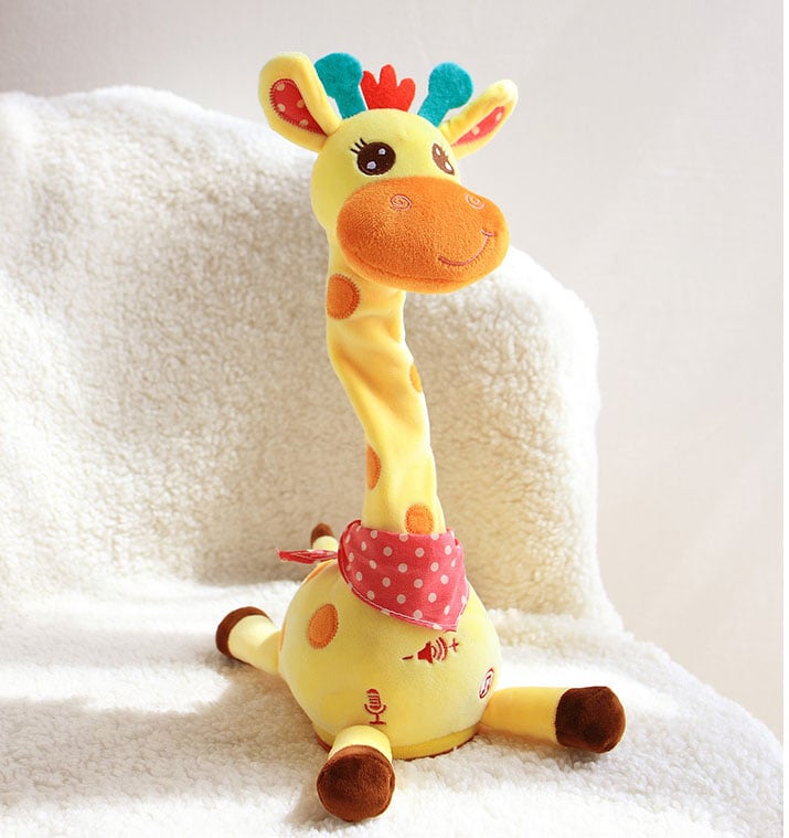 🎁TikTok Last Day Sale - 70% OFF🎉Selling Musical Giraffe Toy – Sings, Dances & Repeats What You Say! 🦒🎵🗣️