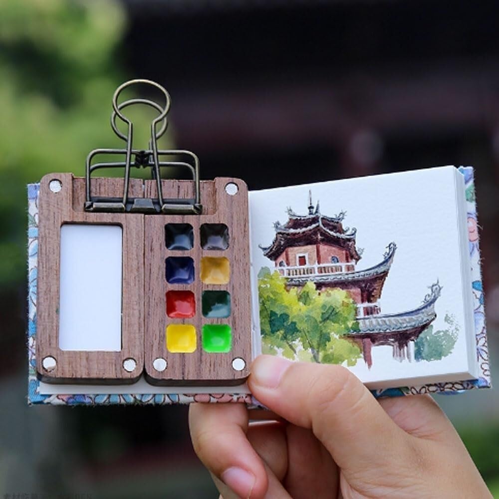 🎁TikTok Last Day Sale - 70% OFF🎉Mini Watercolor Paint Box