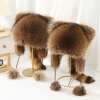 Cute Faux fur Raccoon Tail Parent-Child Plush Hat (Buy 2 FREE Shipping)