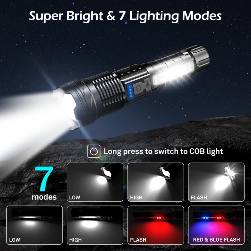 🔥HOT SALE 49% OFF🔥2024 New Upgraded A70 Tactical LED Flashlight