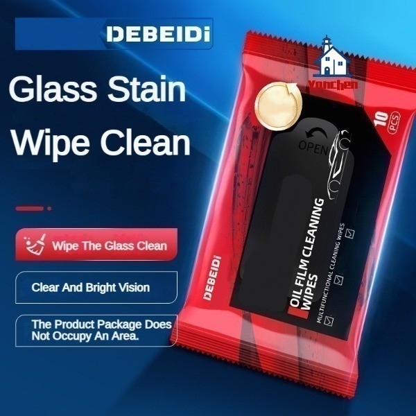 💥LAST DAY SALE 50% OFF💥Glass Oil Film Remover Wipes