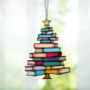 🔥Last Day Promotion 48% OFF-🎁-🎄📚✨Christmas Book Tree Ornament