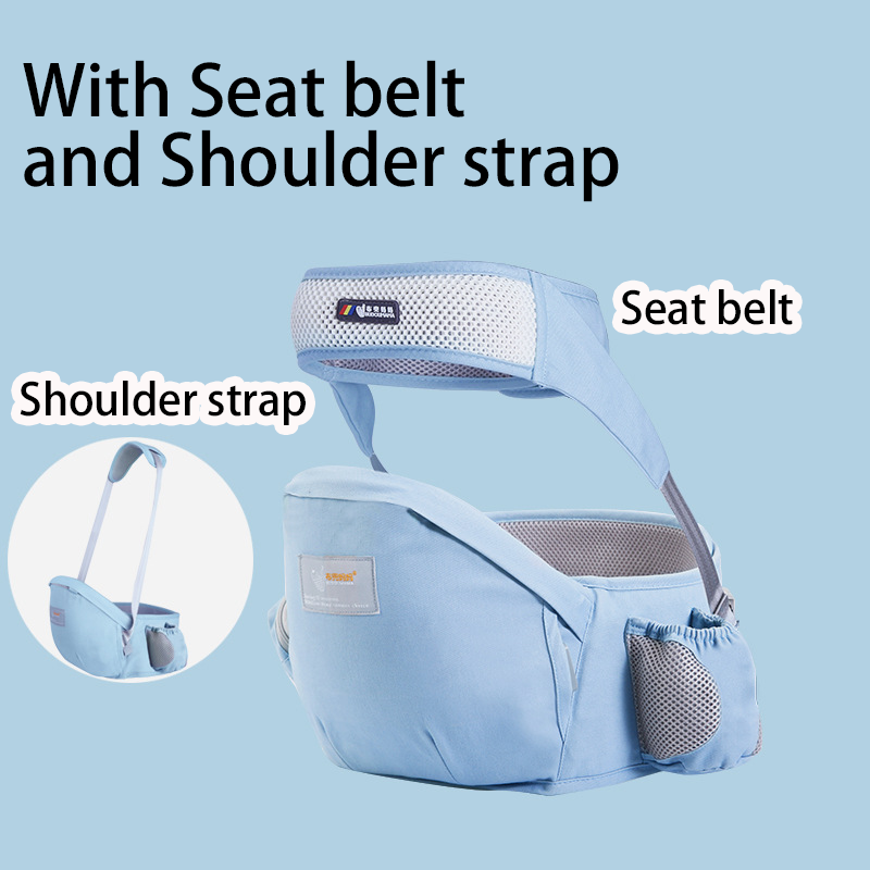 360°Breathable Premium Hipseat Baby Carrier