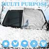 (🎄Early Christmas Sale🎄- Save 50% OFF) Permium Winshield Snow Cover Sunshade- Buy 2 Get Free Shipping