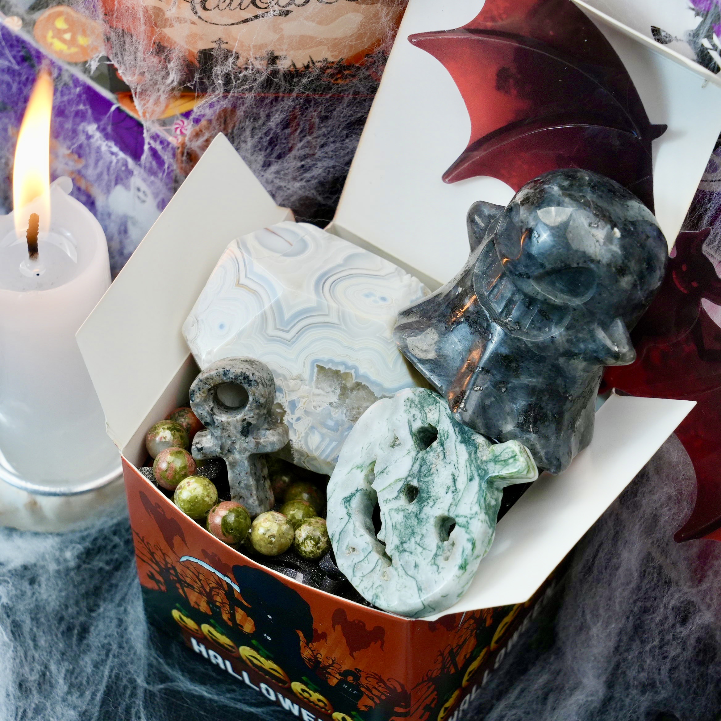 Crystal Square Treat Box - Halloween Mini Bundle