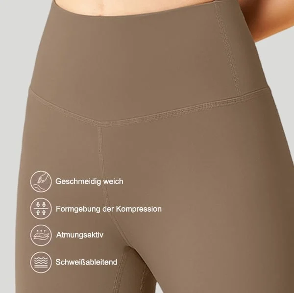 🔥LETZTER TAG 49 % RABATT🔥Bauchweg-Trainingsleggings mit hoher Taille und figurformender Wirkung