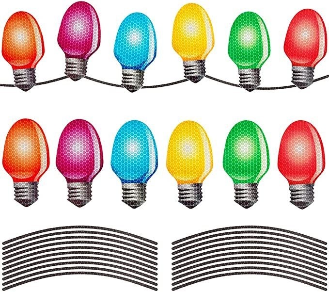 (🎄Christmas Sale 49% OFF) Magnet Reflective Light Bulb Decorations