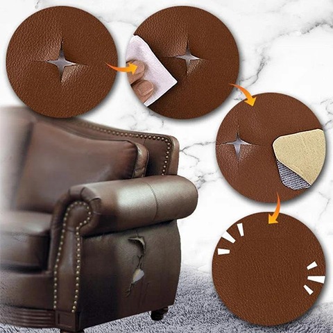 (🔥Last Day Promotion - 50%OFF) NewLy Liah Leather Repair Patch For Sofa, Chair, Car Seat & More