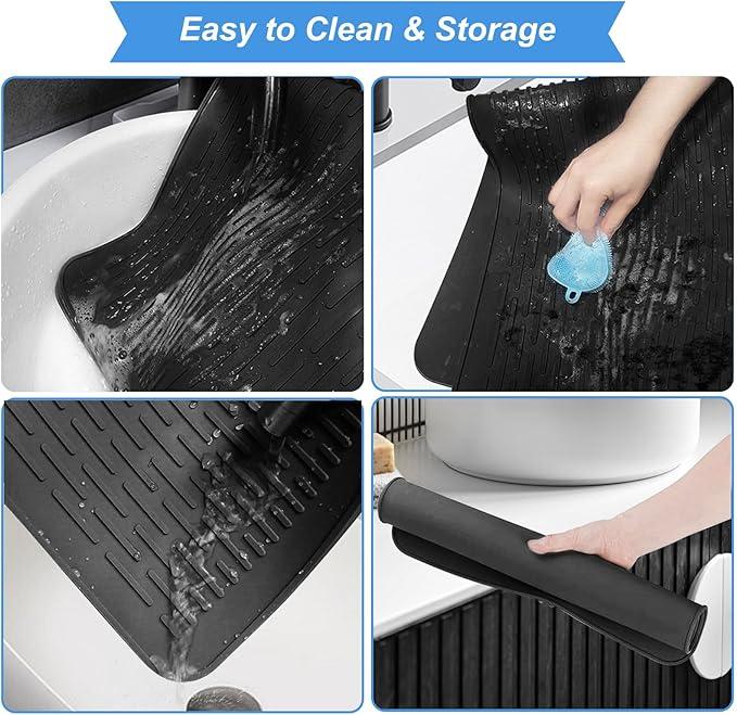 🔥Last Day 50% OFF-🔥Heat-Resistant Silicone Stove Cover Mat & Utensils