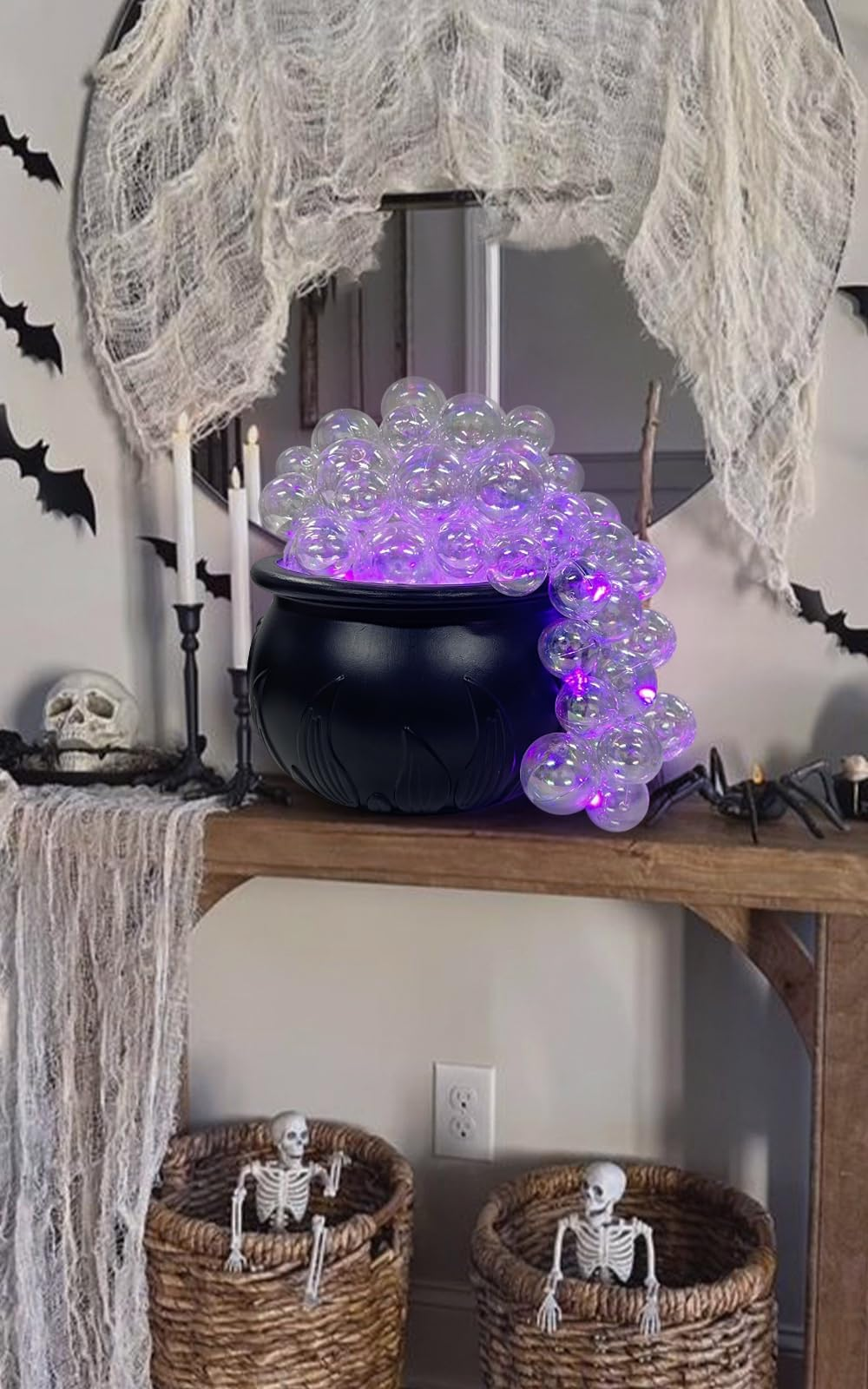 👻🎃Halloween Sale !!!  -Glowing Bubble Witch's Cauldron