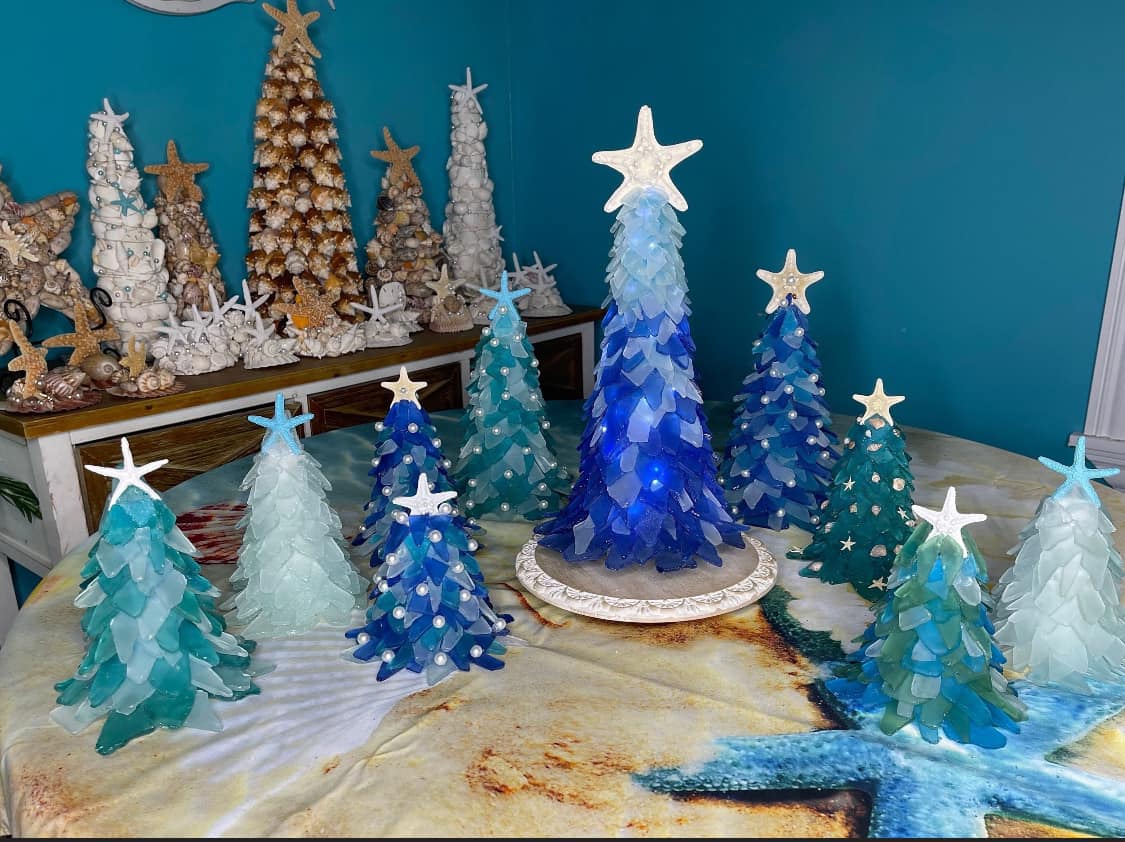 🎄Early Christmas Sale 49% OFF🌊DIY Sea Glass Christmas Tree - BUY 2 FREE SHIPPING