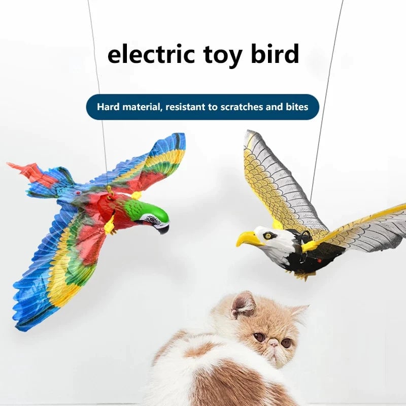 The best gift for cats🔥-Simulation Bird Interactive Cat Toy for Indoor Cats(BUY MORE SAVE MORE)
