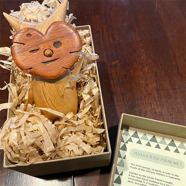 (🎄Christmas Pre Sale Now-49% Off) Handmade Wooden Korogu Family
