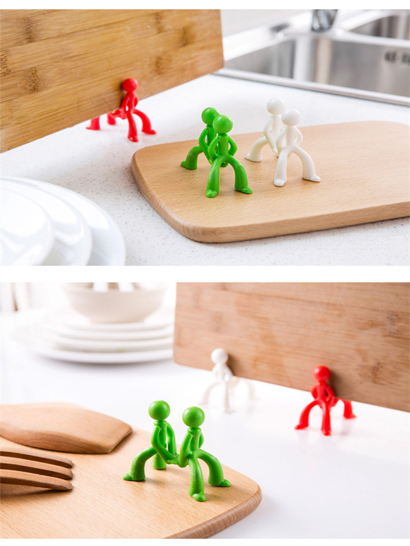 (Early Christmas Sale- 50% OFF) Creative Villain Kitchen Cutting Board Rack