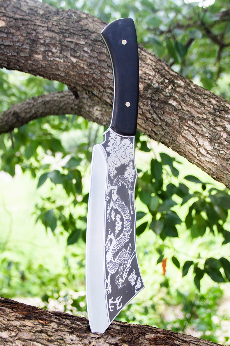 Handmade Dragon Slaying Knife Japanese Kitchen Knife