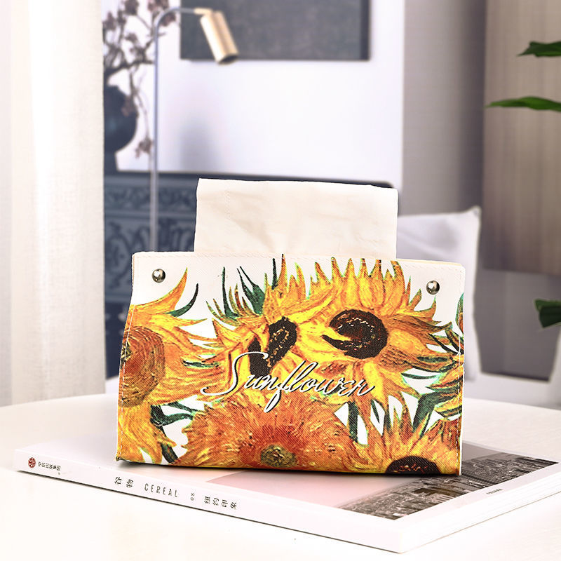 (🔥Last Day Promotion- SAVE 48% OFF)  Oil Painting Tissue Box - Buy 3 Get Free Shipping Now!