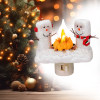 🎄Last Day Promotion 70% OFF⛄️2024 Snowman Campfire Twinkle Night Light