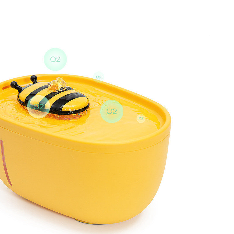 Last Day Promotion 48% OFF - HONEY BEE Pet Water Fountain