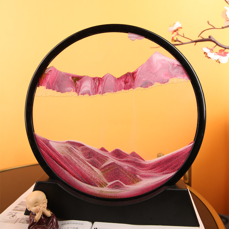 (🔥HOT SALE NOW 49% OFF) - Relaxing Kinetic Sandscape Art Table Desk