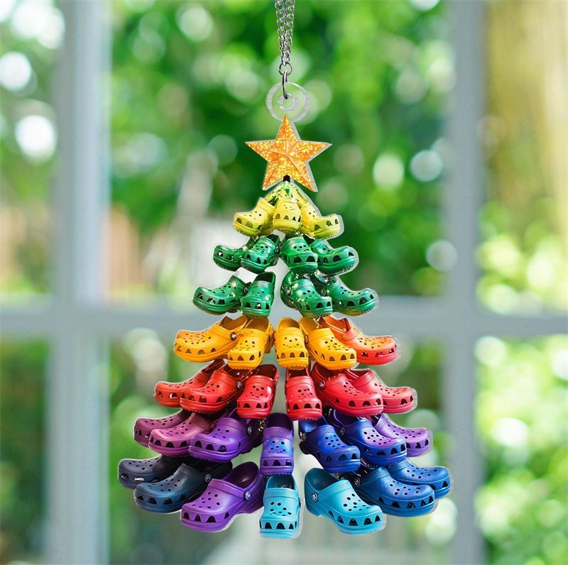 🎄Crocs Stack Tree Ornament✨