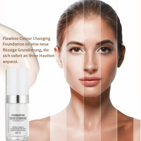 🎁Letzter Tag - Kaufe 1 und erhalte 1 gratis🎉Farbwechselnde Foundation für reife Haut