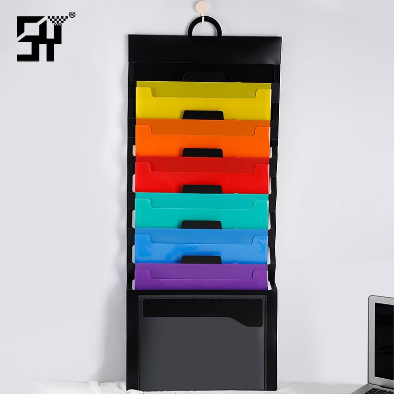 🔥Last Day Promotion 48% OFF-🎁- Hanging 6 Pocket File Folders 36 in - Multicolor